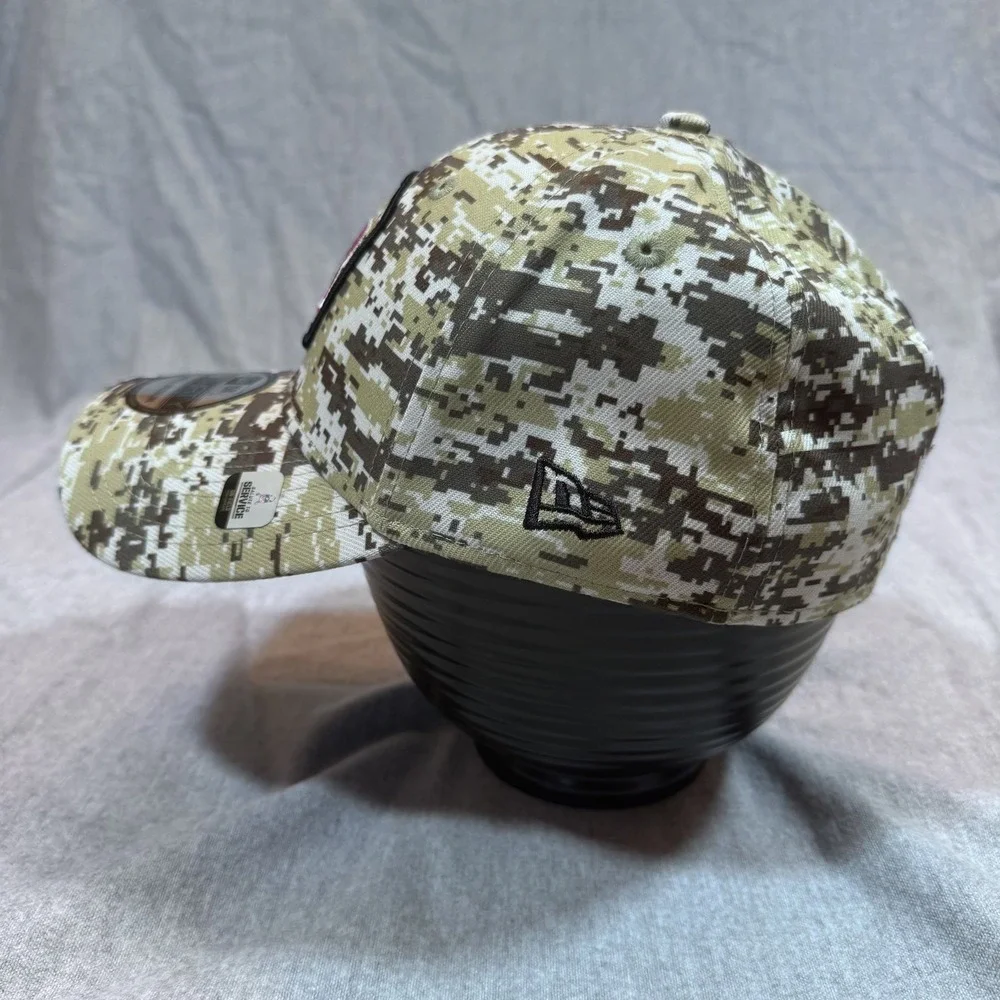 Cincinnati Bengals Hat Cap Mens Medium New Era Camo NFL Football Salute‎ Service